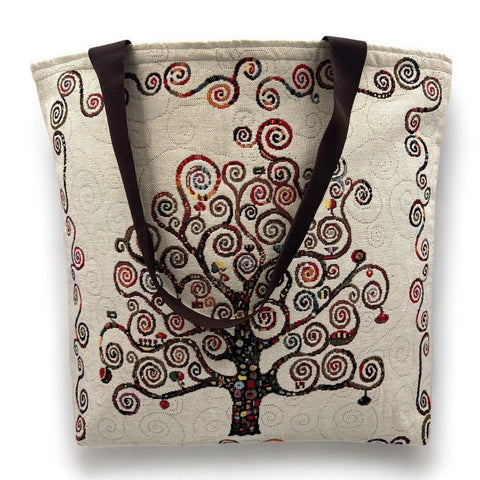 Stofftasche LIFE TREE, Gobelin Jacquard