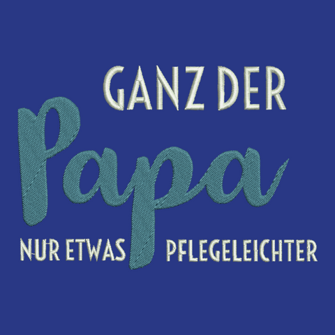 Original Südtiroler Kinder-Bauernschurz "Ganz der Papa..."